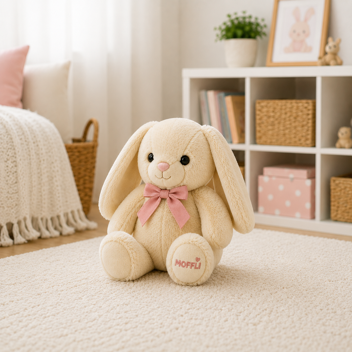 MOFFLI Long-Eared Bunny Plush