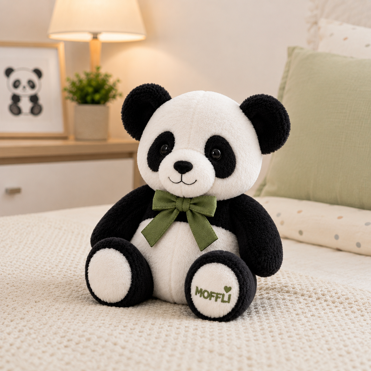 MOFFLI Sitting Panda Plush