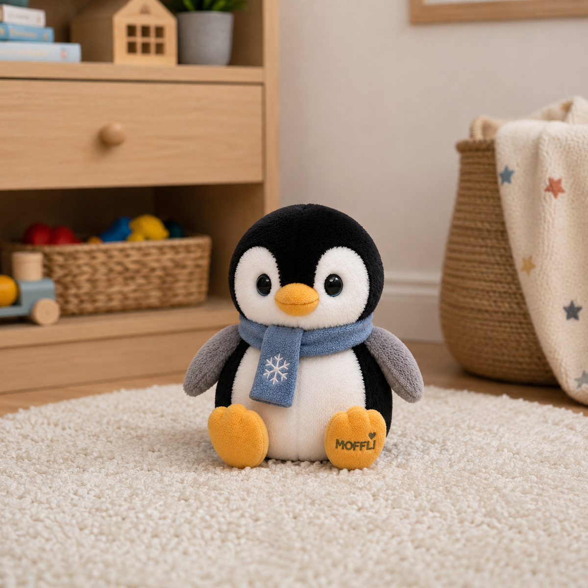 MOFFLI Winter Penguin Plush