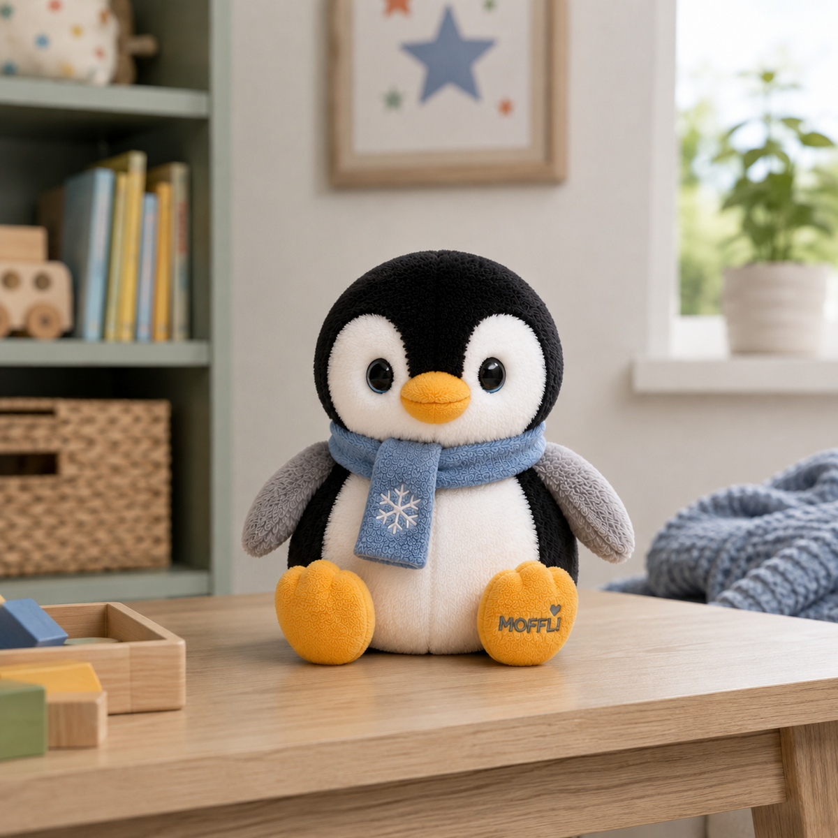 MOFFLI Winter Penguin Plush