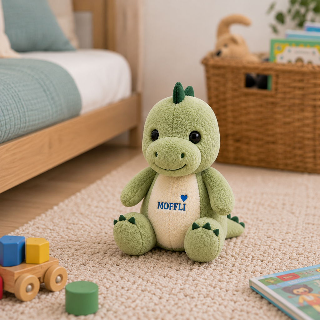 MOFFLI Sitting Dinosaur Plush