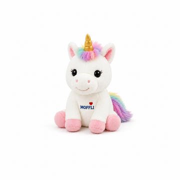MOFFLI Rainbow Unicorn Plush